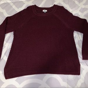 Old Navy Maroon Sweater